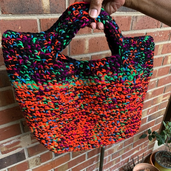 Toy Basket Small Toy Basket Clutter Basket Book Basket handmade crocheted - Picture 4 of 16